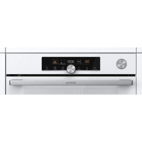 Gorenje Oven | BPSA6747A08WG | 77 L | Electric | AquaClean | Mechanical control | Steam function | Height 59.5 cm | Width 59.5 c