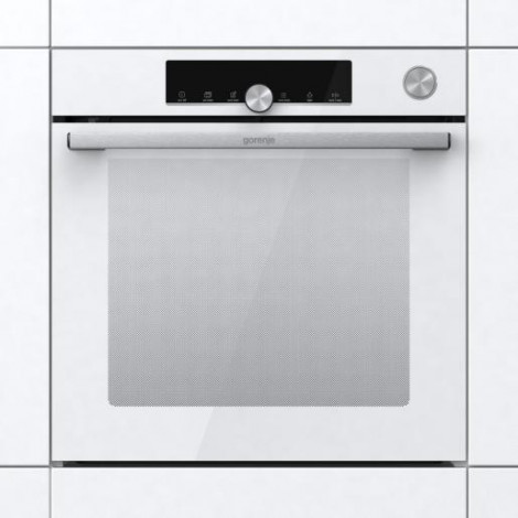 Gorenje Oven | BPSA6747A08WG | 77 L | Electric | AquaClean | Mechanical control | Steam function | Height 59.5 cm | Width 59.5 c