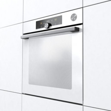 Gorenje Oven | BPSA6747A08WG | 77 L | Electric | AquaClean | Mechanical control | Steam function | Height 59.5 cm | Width 59.5 c