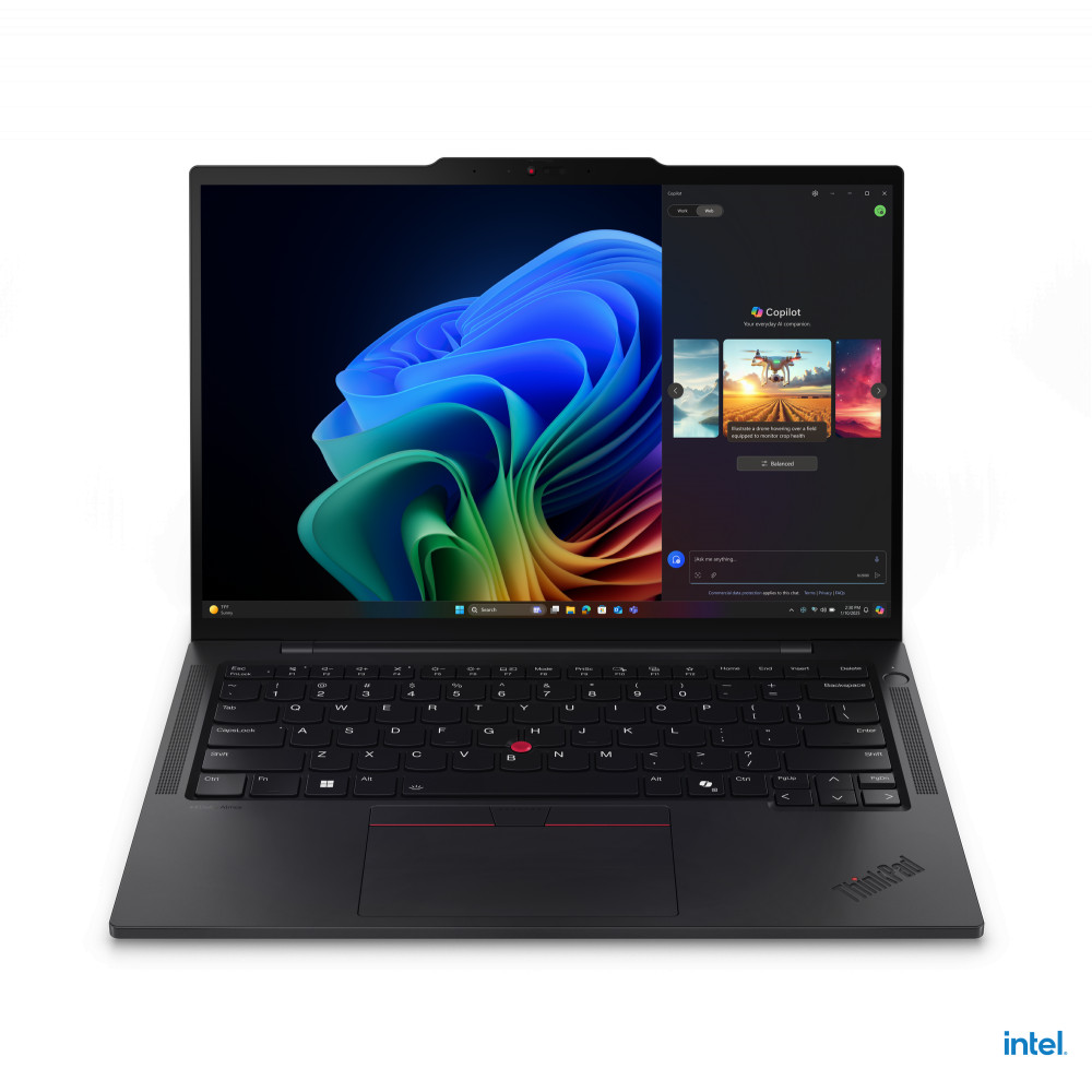 Lenovo ThinkPad T14s G6 | Black | 14 " | IPS | WUXGA | 1920 x 1200 pixels | Anti-glare | Intel Core Ultra 7 | 258V | 32 GB | Sol