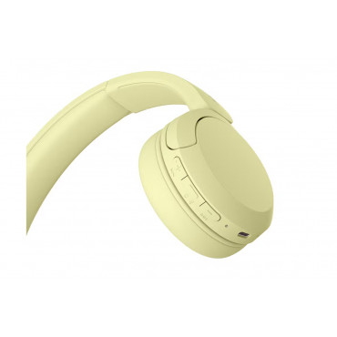 Sony Headphones | WH-CH520 | Bluetooth | On-Ear | Wireless | Yellow