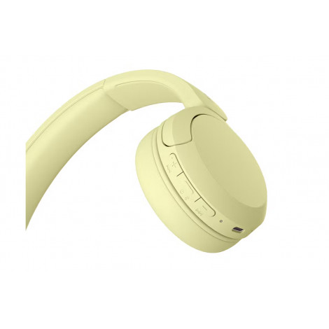 Sony Headphones | WH-CH520 | Bluetooth | On-Ear | Wireless | Yellow