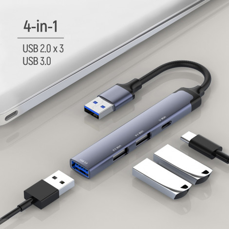 ColorWay 4-in-1 Docking Station | CW-HUB05