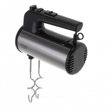 Adler Hand mixer | AD 4232 | Hand Mixer | 900 W | Number of speeds 5 | Turbo mode | Black/Stainless Steel