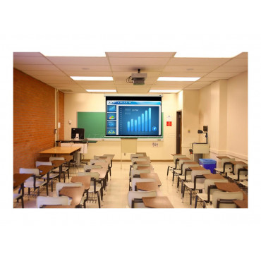 Elite Screens | Manual Screens | M150XWH2 | Diagonal 150 " | 16:9 | Viewable screen width (W) 332 cm | White