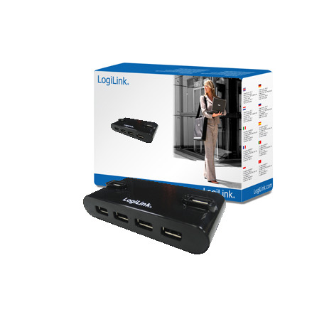 Logilink | USB 2.0 Hub-4 port whit power adapter