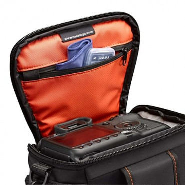 Case Logic | DCB-306 SLR Camera Bag | Black | * Designed to fit an SLR camera with standard zoom lens attached * Internal zipper