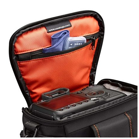 Case Logic | DCB-306 SLR Camera Bag | Black | * Designed to fit an SLR camera with standard zoom lens attached * Internal zipper