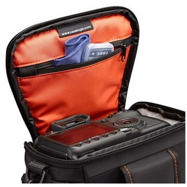 Case Logic | DCB-306 SLR Camera Bag | Black | * Designed to fit an SLR camera with standard zoom lens attached * Internal zipper