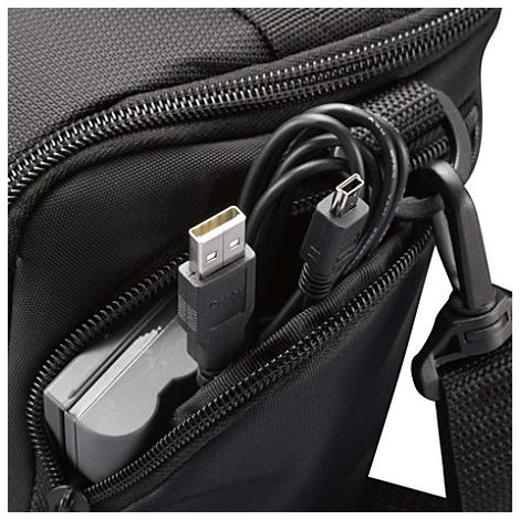 Case Logic | DCB-306 SLR Camera Bag | Black | * Designed to fit an SLR camera with standard zoom lens attached * Internal zipper