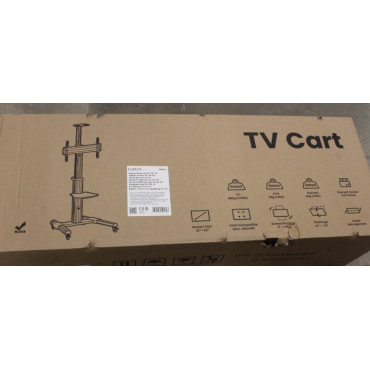 SALE OUT. Logilink BP0025 TV stand cart, adjustable TV height, 37 70 , max. 50 kg | Logilink | Floor stand | BP0025 | 30-70 " | 