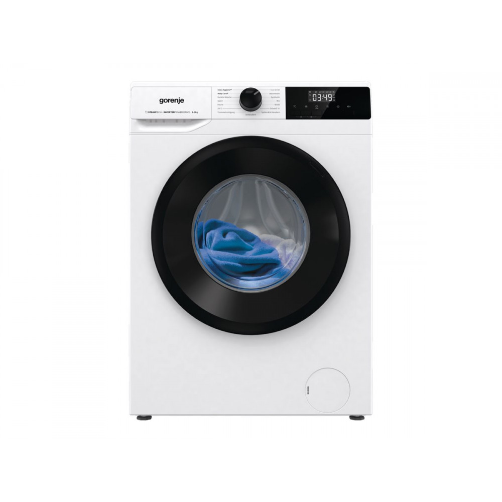 Gorenje Washing Machine | WNHPI94A1PS | Energy efficiency class A | Front loading | Washing capacity 9 kg | 1400 RPM | Depth 54 