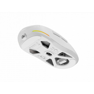 Genesis Zircon 660 PRO | Wireless/Wired | Gaming Mouse | 2.4 GHz, Bluetooth, USB | White