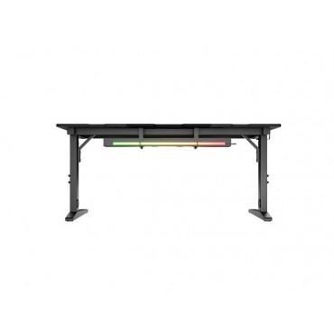 Genesis | Modular Gaming Desk | Holm 160 RGB | Anthracite Black