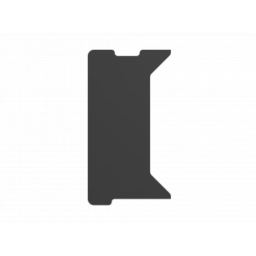 Genesis | Holm Modular Side Desk Top Left 40cm | NDS-2278 | Anthracite Black