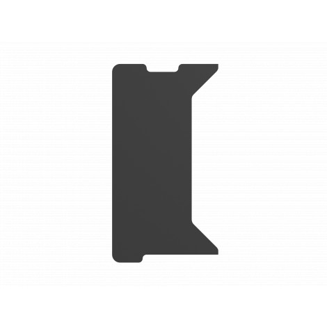 Genesis | Holm Modular Side Desk Top Left 40cm | NDS-2278 | Anthracite Black