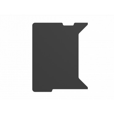 Genesis | Holm Modular Side Desk Top Left 60cm | NDS-2282 | Anthracite Black