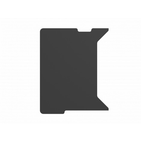 Genesis | Holm Modular Side Desk Top Left 60cm | NDS-2282 | Anthracite Black