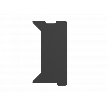 Genesis | Holm Modular Side Desk Top Right 40cm | NDS-2279 | Anthracite Black