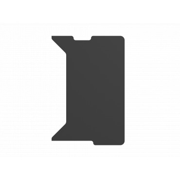 Genesis | Holm Modular Side Desk Top Right 50cm | NDS-2281 | Anthracite Black