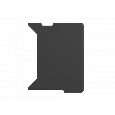 Genesis | Holm Modular Side Desk Top Right 60cm | NDS-2283 | Anthracite Black