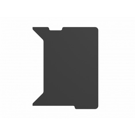 Genesis | Holm Modular Side Desk Top Right 60cm | NDS-2283 | Anthracite Black