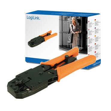 Logilink | Crimping tool universal with cutter and isolater metal