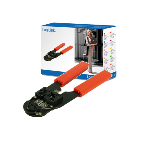 Logilink | Crimping tool for RJ45 with cutter metal