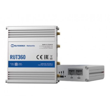 Teltonika Industrial Cellular Router RUT360 LTE CAT6 1 x LAN ports, 10/100 Mbps, compliance with IEEE 802.3, IEEE 802.3u standar