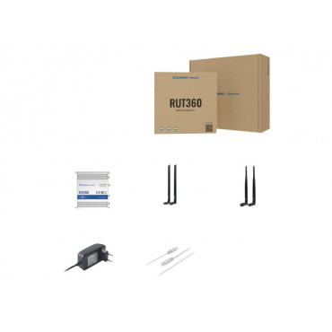 Teltonika Industrial Cellular Router RUT360 LTE CAT6 1 x LAN ports, 10/100 Mbps, compliance with IEEE 802.3, IEEE 802.3u standar