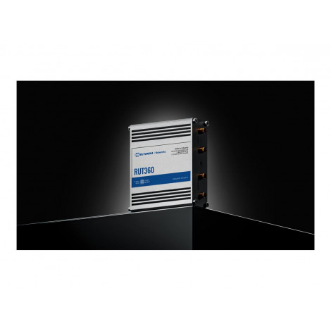 Teltonika Industrial Cellular Router RUT360 LTE CAT6 1 x LAN ports, 10/100 Mbps, compliance with IEEE 802.3, IEEE 802.3u standar