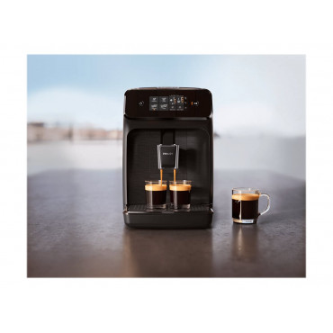 Philips | Coffee maker Series 1200 | EP1200/00 | Pump pressure 15 bar | Automatic | 1500 W | Black
