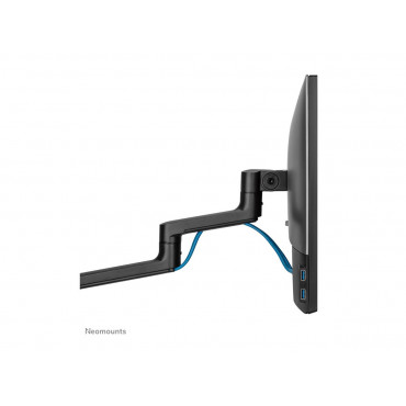 Neomounts NEXT Lite DS60-425BL1 Single monitor arm - 17-27" - 0-8 kg - space saving T-Rex model - 100% plastic-free packaging - 