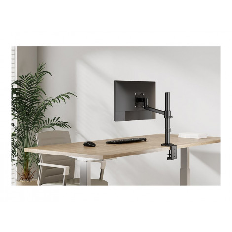 Neomounts NEXT Lite DS60-425BL1 Single monitor arm - 17-27" - 0-8 kg - space saving T-Rex model - 100% plastic-free packaging - 