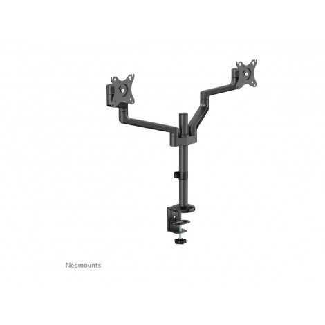 Neomounts NEXT Lite DS60-425BL2 Dual monitor arm - 17-27" - 0-8 kg/screen - space saving T-Rex model - 100% plastic-free packagi