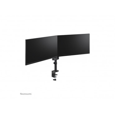 Neomounts NEXT Lite DS60-425BL2 Dual monitor arm - 17-27" - 0-8 kg/screen - space saving T-Rex model - 100% plastic-free packagi