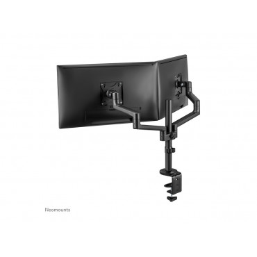 Neomounts NEXT Lite DS60-425BL2 Dual monitor arm - 17-27" - 0-8 kg/screen - space saving T-Rex model - 100% plastic-free packagi