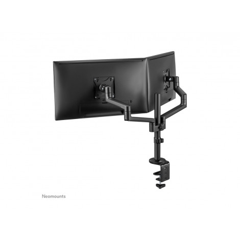 Neomounts NEXT Lite DS60-425BL2 Dual monitor arm - 17-27" - 0-8 kg/screen - space saving T-Rex model - 100% plastic-free packagi