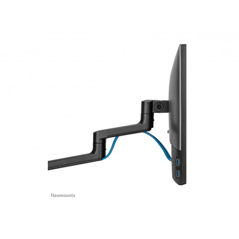 Neomounts NEXT Lite DS60-425BL2 Dual monitor arm - 17-27" - 0-8 kg/screen - space saving T-Rex model - 100% plastic-free packagi