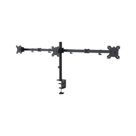 Neomounts FPMA-D550D3BLACK Triple monitor arm - 10-27" - 0-6 kg/screen - black