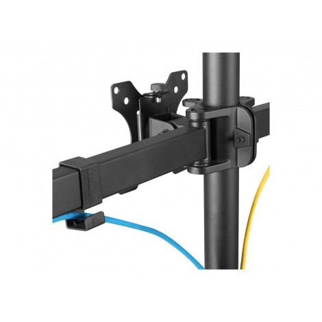Neomounts FPMA-D550D3BLACK Triple monitor arm - 10-27" - 0-6 kg/screen - black
