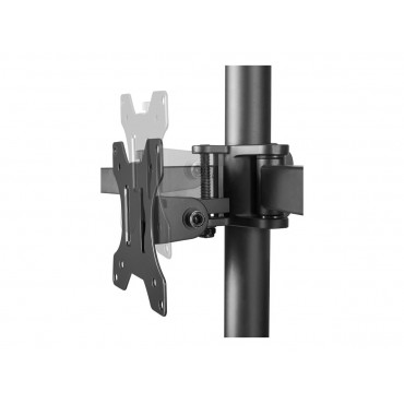 Neomounts FPMA-D550D3BLACK Triple monitor arm - 10-27" - 0-6 kg/screen - black