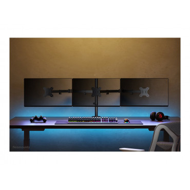 Neomounts FPMA-D550D3BLACK Triple monitor arm - 10-27" - 0-6 kg/screen - black
