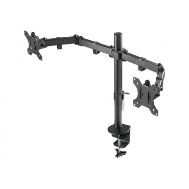 Neomounts FPMA-D550DBLACK Dual monitor arm - 10-32" - 0-8 kg/screen - black