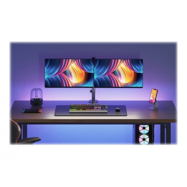 Neomounts FPMA-D550DBLACK Dual monitor arm - 10-32" - 0-8 kg/screen - black