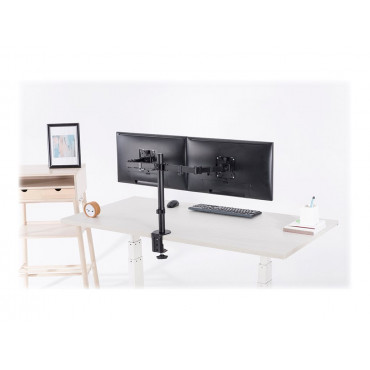 Neomounts FPMA-D550DBLACK Dual monitor arm - 10-32" - 0-8 kg/screen - black