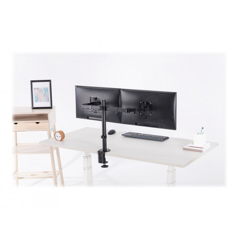 Neomounts FPMA-D550DBLACK Dual monitor arm - 10-32" - 0-8 kg/screen - black