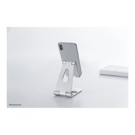Neomounts DS10-160SL1 Phone stand up to 7" - foldable - universal - silver