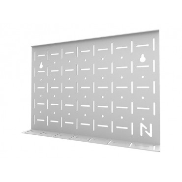 Neomounts MOVE Go FL50-525WH1 TV trolley - 55-86" - max 76 kg - manual h 106-136 cm - VESA 100x100-900x600 - incl. hardware shel