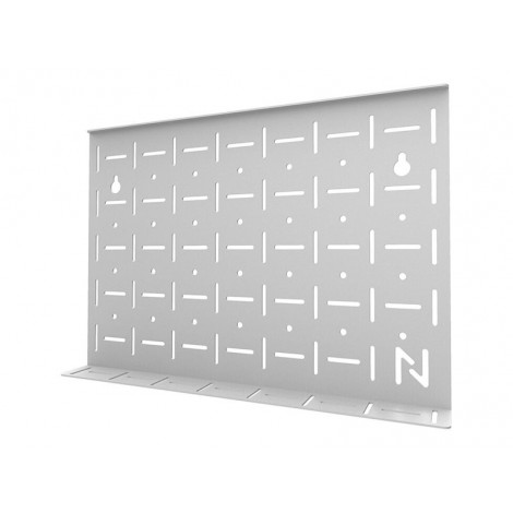 Neomounts MOVE Go FL50-525WH1 TV trolley - 55-86" - max 76 kg - manual h 106-136 cm - VESA 100x100-900x600 - incl. hardware shel